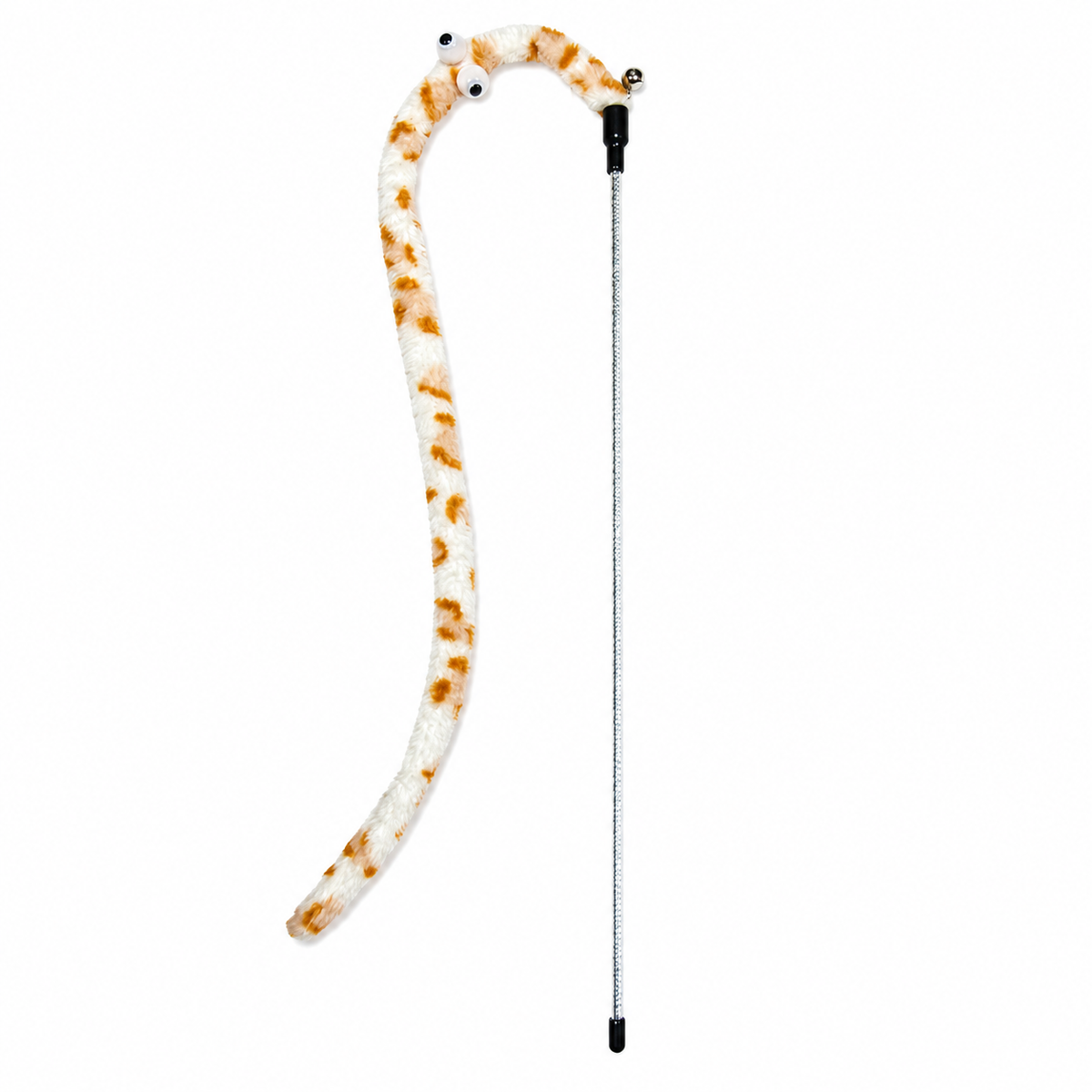 Plush Caterpillar Cat Teaser Wand